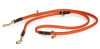 Shires Digby & Fox Rolled Leather Dog Training Lead