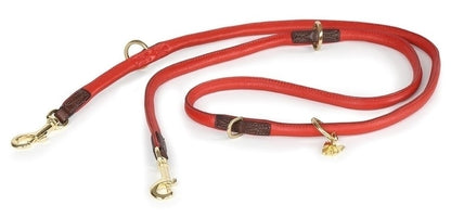 Shires Digby & Fox Rolled Leather Dog Training Lead