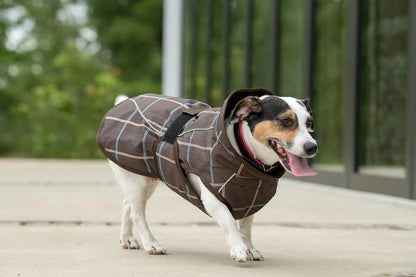 FITS Dog Coats XL Brown Blocks