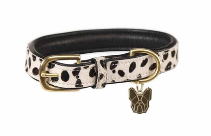 Shires Digby & Fox Printed Cow Hair Dog Collar