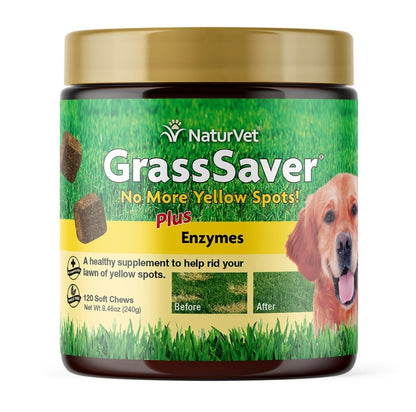 NaturVet GrassSaver Soft Chew Dog Treat