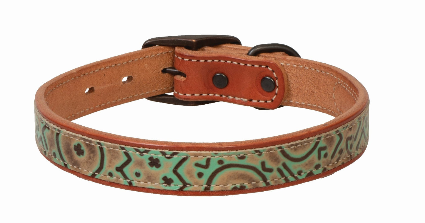 Weaver Leather Minty Dog Collar