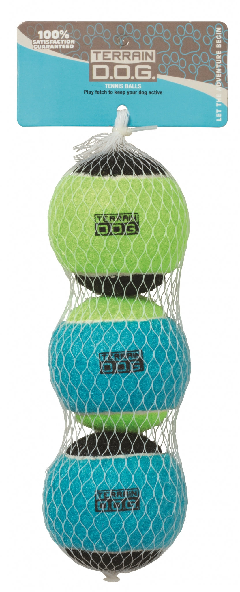 Weaver Leather Terrain D.O.G. Tennis Balls 3 Pack