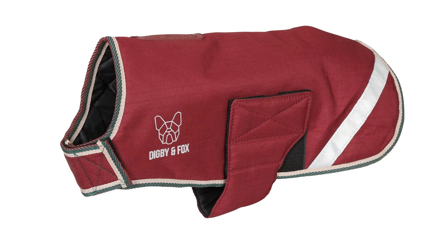 Shires Digby & Fox Waterproof Dog Coat