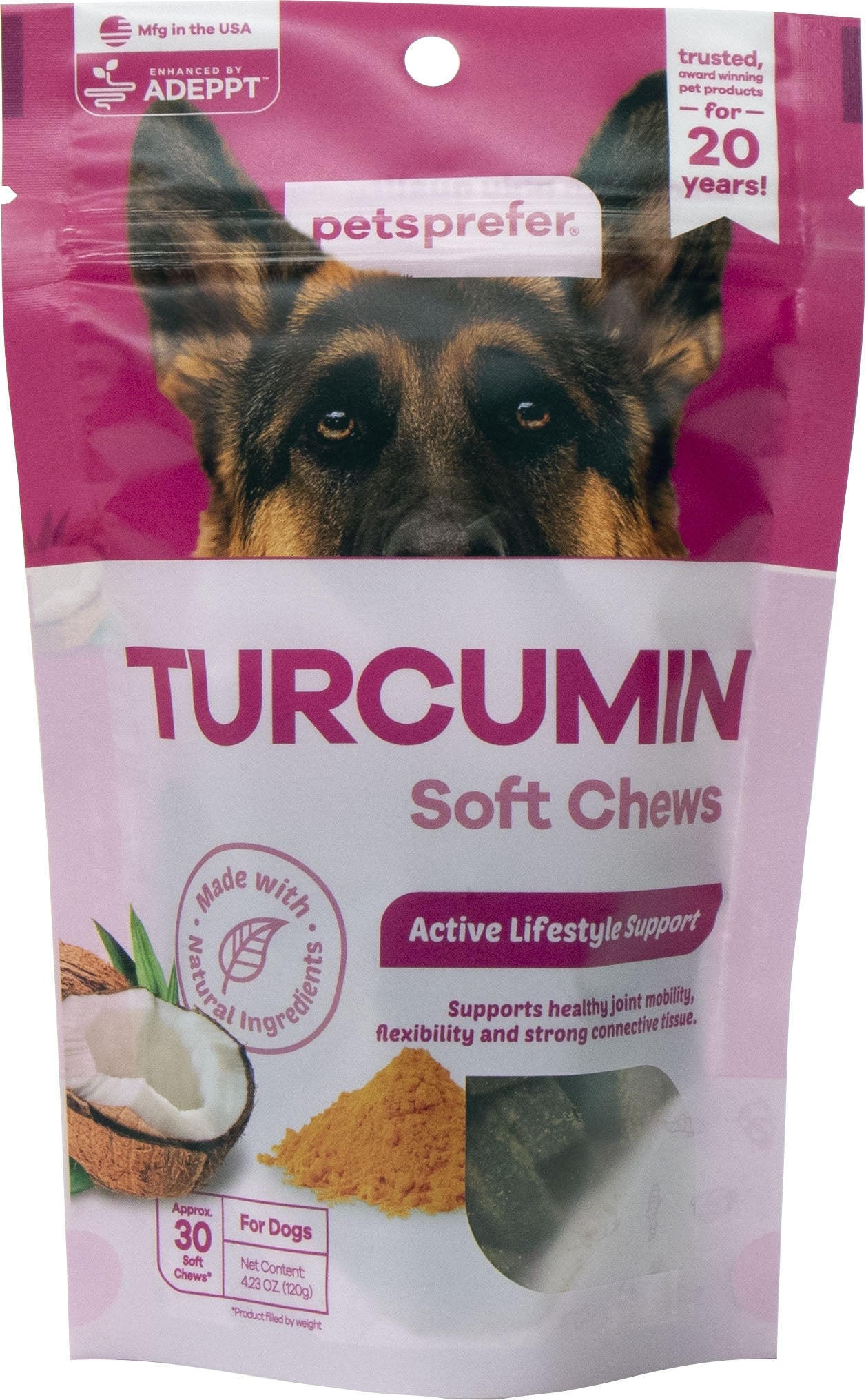 Pets Prefer Turcumin Soft Chews For Dogs