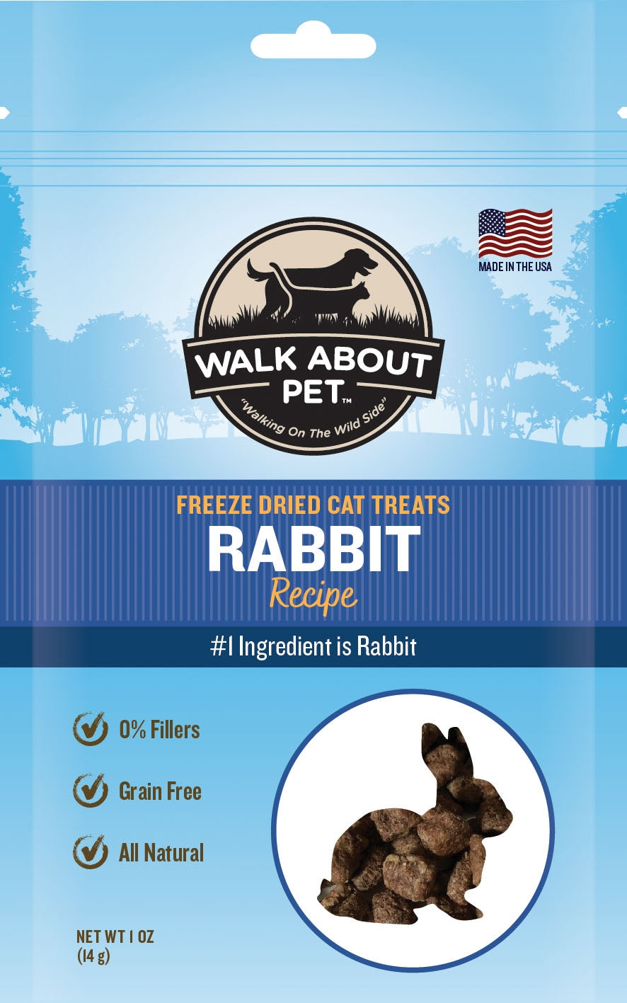 Walk About Freeze Dried Cat Treats