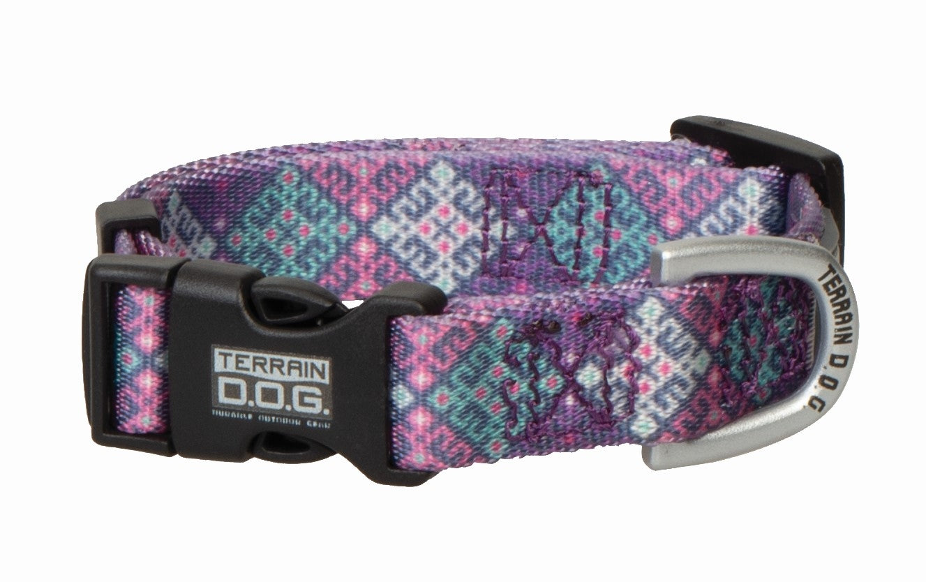 Weaver Terrain D.O.G. Premium Patterned Snap-n-Go Adjustable Dog Collar