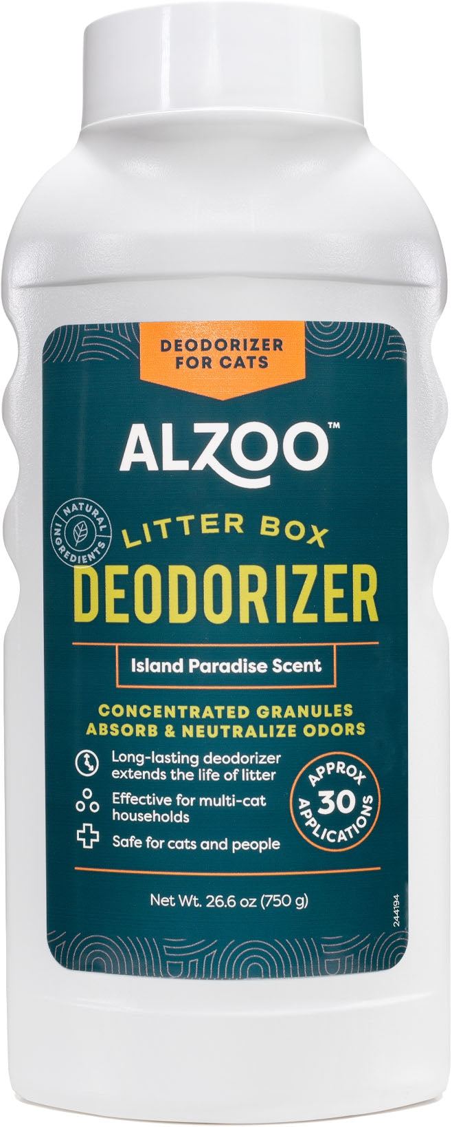 Alzoo Mineral-Based Cat Litter Deodorizer