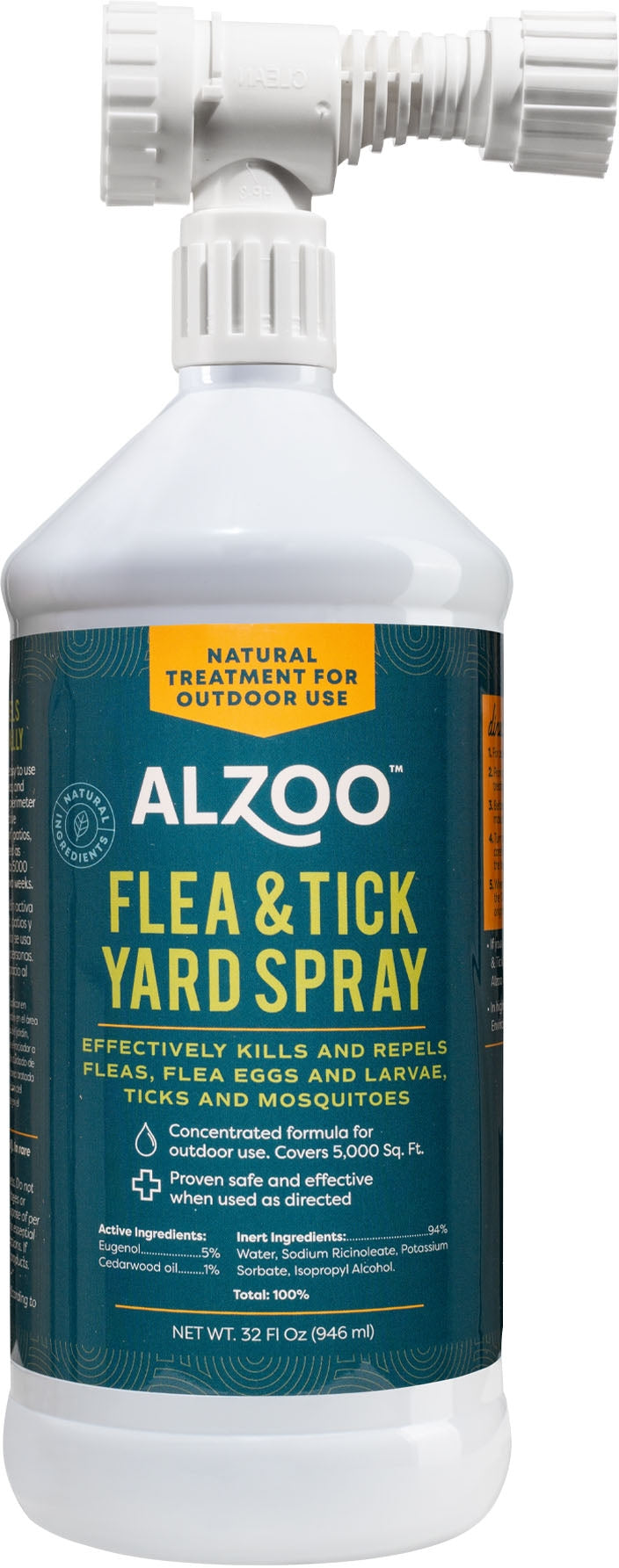 Alzoo Plant-Based Flea & Tick Yard Spray