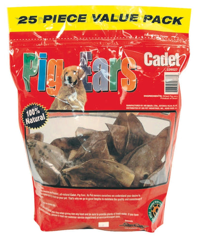 Bag of Pig Ears Dog Treats