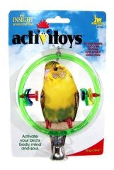 Ring Toy For Birds 5.25x8x5 Multi