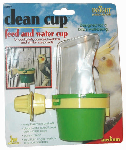 Feed/Water Cup For Bird Cages