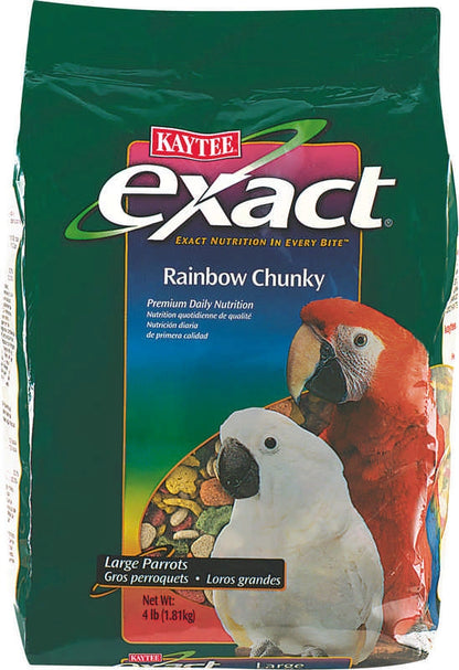 Exact Rainbow Chunky Food For Parrots