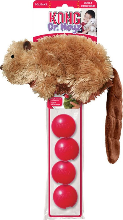 KONG Plush Beaver Toy For Dogs