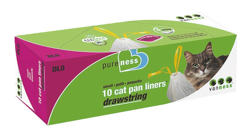 Drawstring Cat Litter Pan Liners