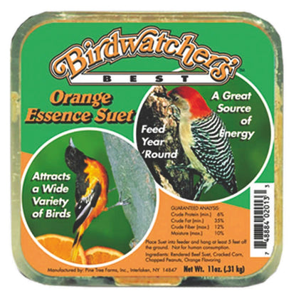 Orange Essence Suet Carry Case Bird Food