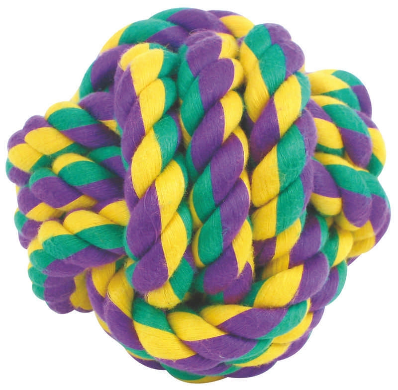 Nuts For Knots Balls Dog Toys 4 In