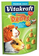 Orange Drop Treats For Guinea Pigs