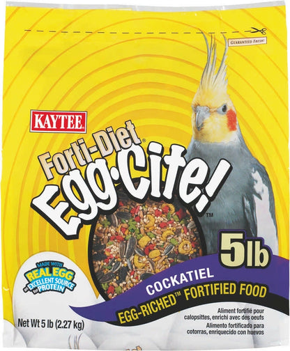 Cockatiel Bird Feed Fortidiet Eggcite