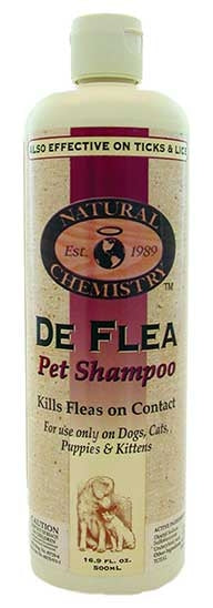 Natural Chemistry De Flea Pet Shampoo