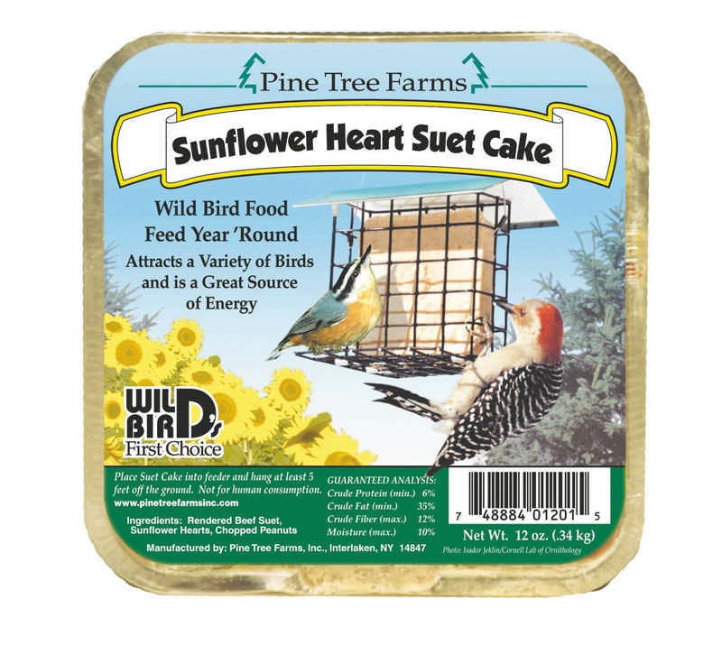 Sunflower Hearts Suet Cake