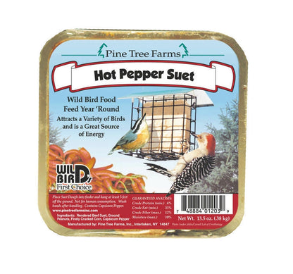 Hot Pepper Wild Bird Suet Cake 12oz Hot Pepper