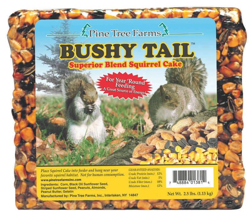 Pine Tree Farms Bushy Tail Squirrel Cake