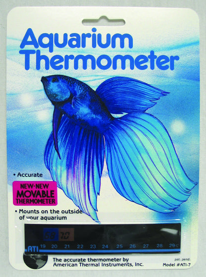 Liquid Crystal Horizontal Aquarium Thermometer