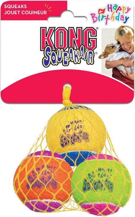 KONG SqueakAir Birthday Ball Dog Toy