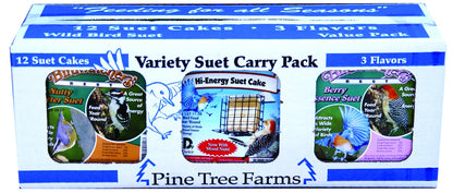 Pine Tree Farms 3 Flavor Suet Pack - Assorted