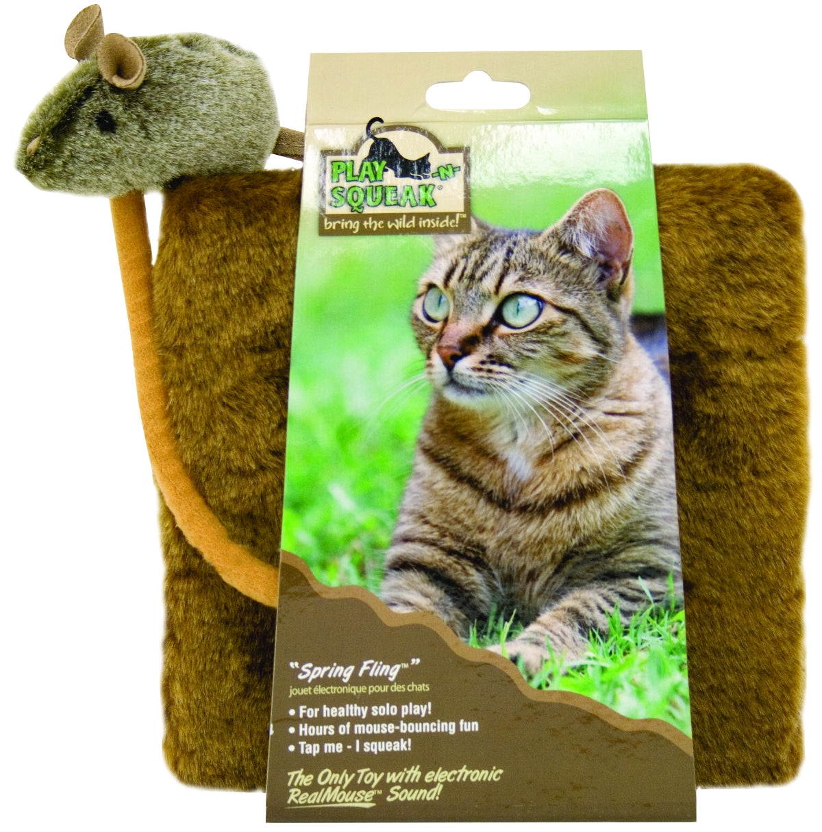 Play-N-Squeak Spring Fling Cat Toy