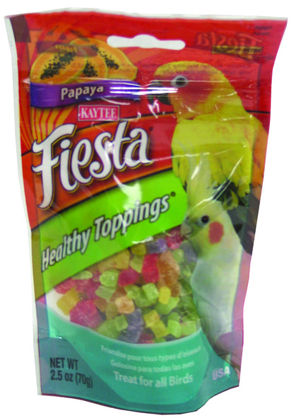 Kaytee Fiesta Healthy Toppings Papaya For Avians