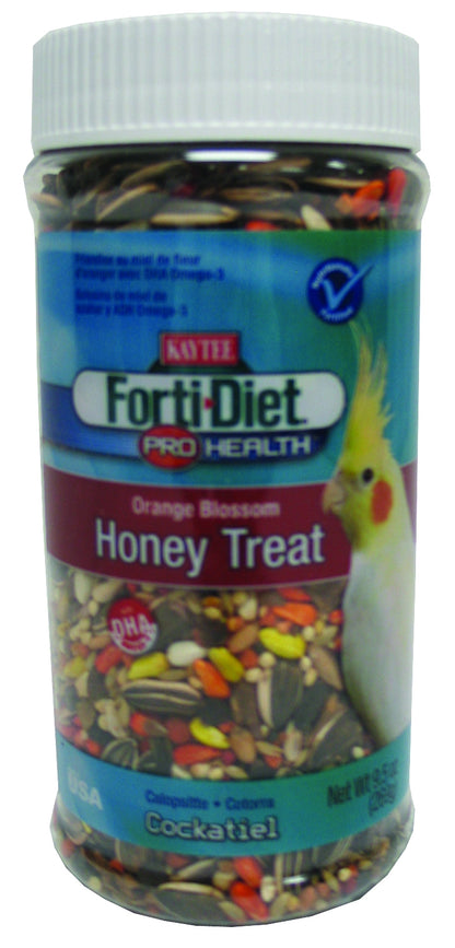 Kaytee Forti-Diet Pro Health Cockatiel Orange Blossom Honey Jar