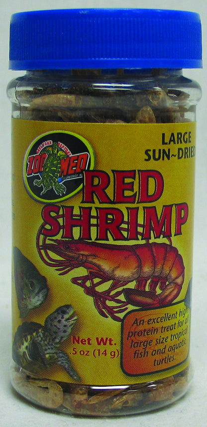 Zoo Med Jumbo Sun-Dried Red Shrimp