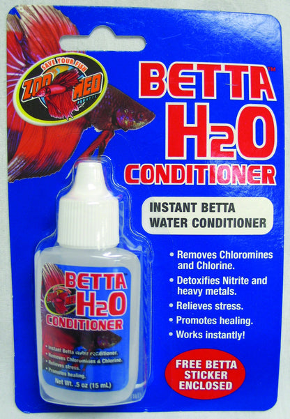 Zoo Med Betta H20 Conditioner 0.5 oz.