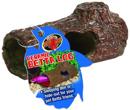 ZooMed Betta Ceramic Log Decoration