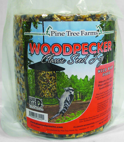 Pine Tree Farms Woodpecker Classic Seed Log