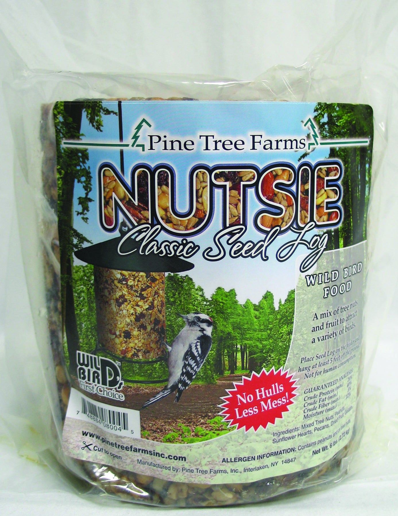 Pine Tree Farms Nutsie Classic Seed Log