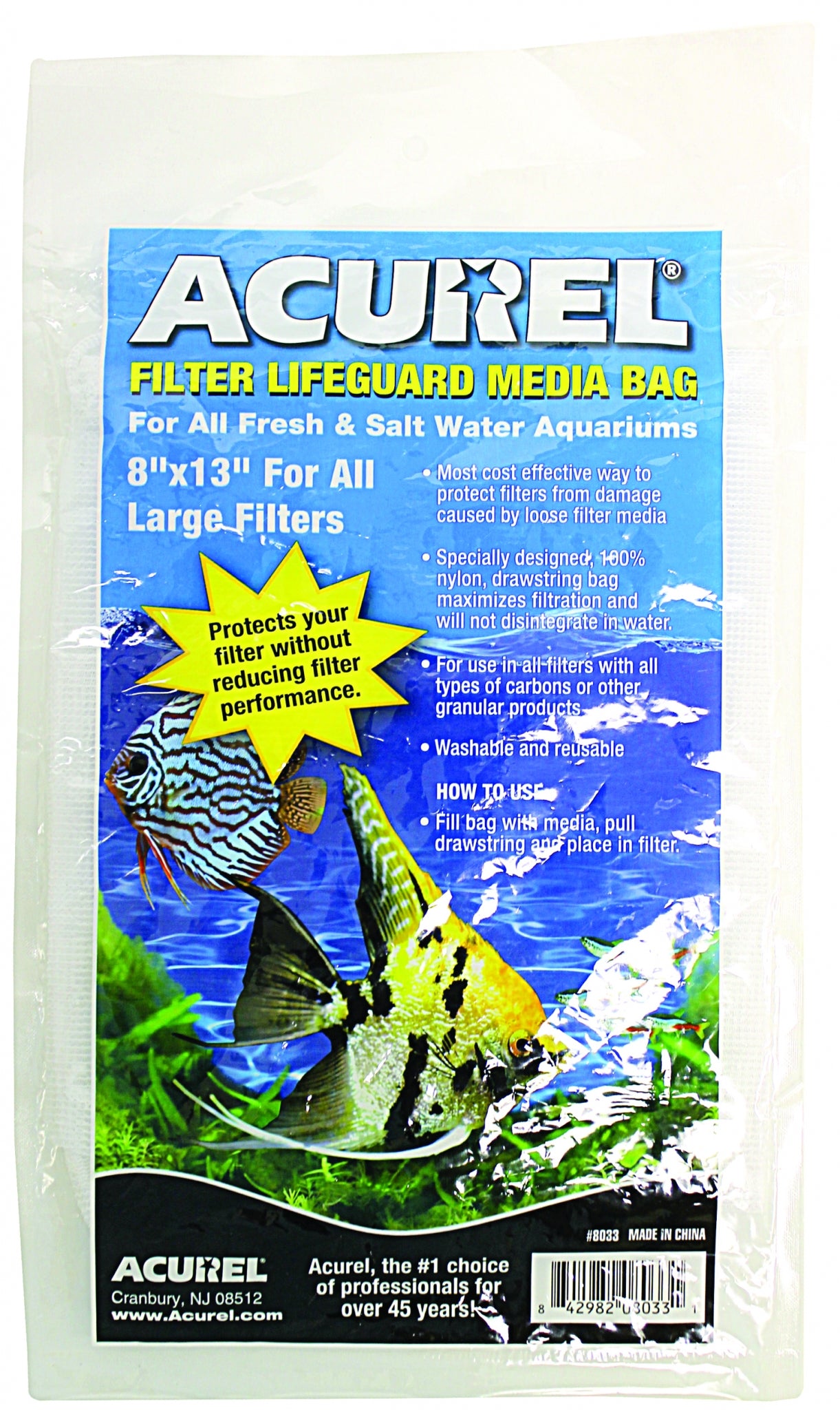 Acurel Filter Lifeguard Media Bag