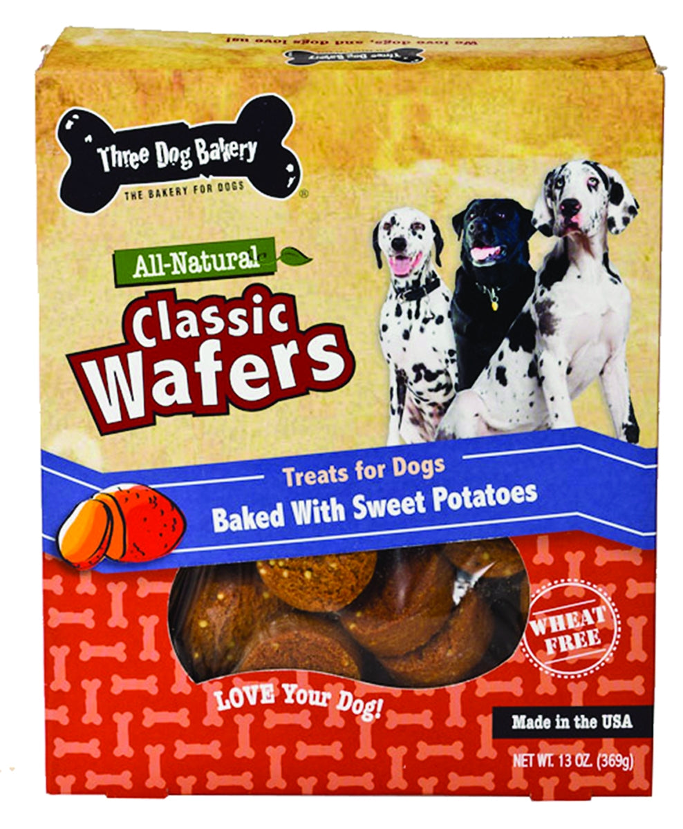 Three Dog Bakery Classic Wafers - Wheat Free