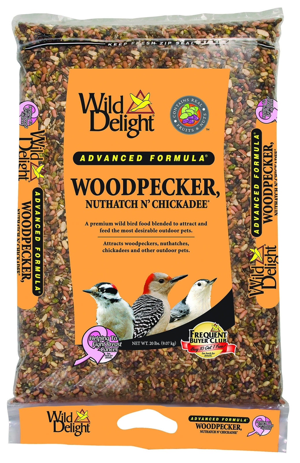 Wild Delight Wild Delight Woodpecker, Nuthatch N Chickadee Food