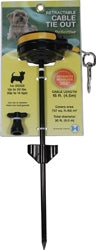 Retractable Tie Out Cable with Stake