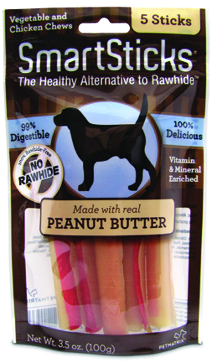 SmartBones Smartchips Chews - Peanut Butter