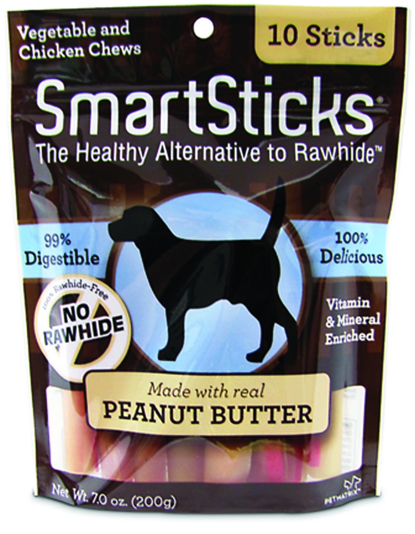 SmartBones Smartchips Chews - Peanut Butter