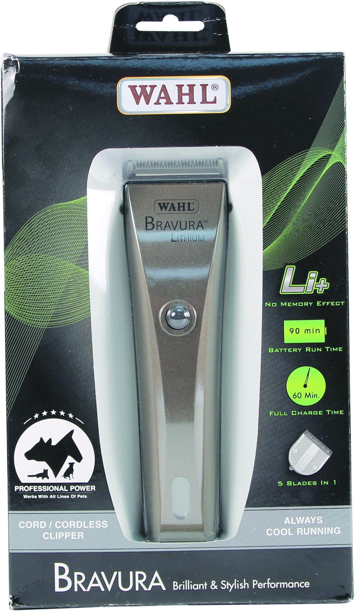 Bravura Lithium Cordless Clipper Kit