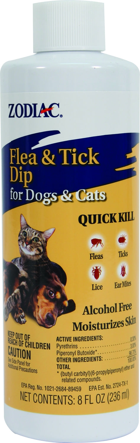 ZODIAC Flea And Tick Dip Dog And Cat