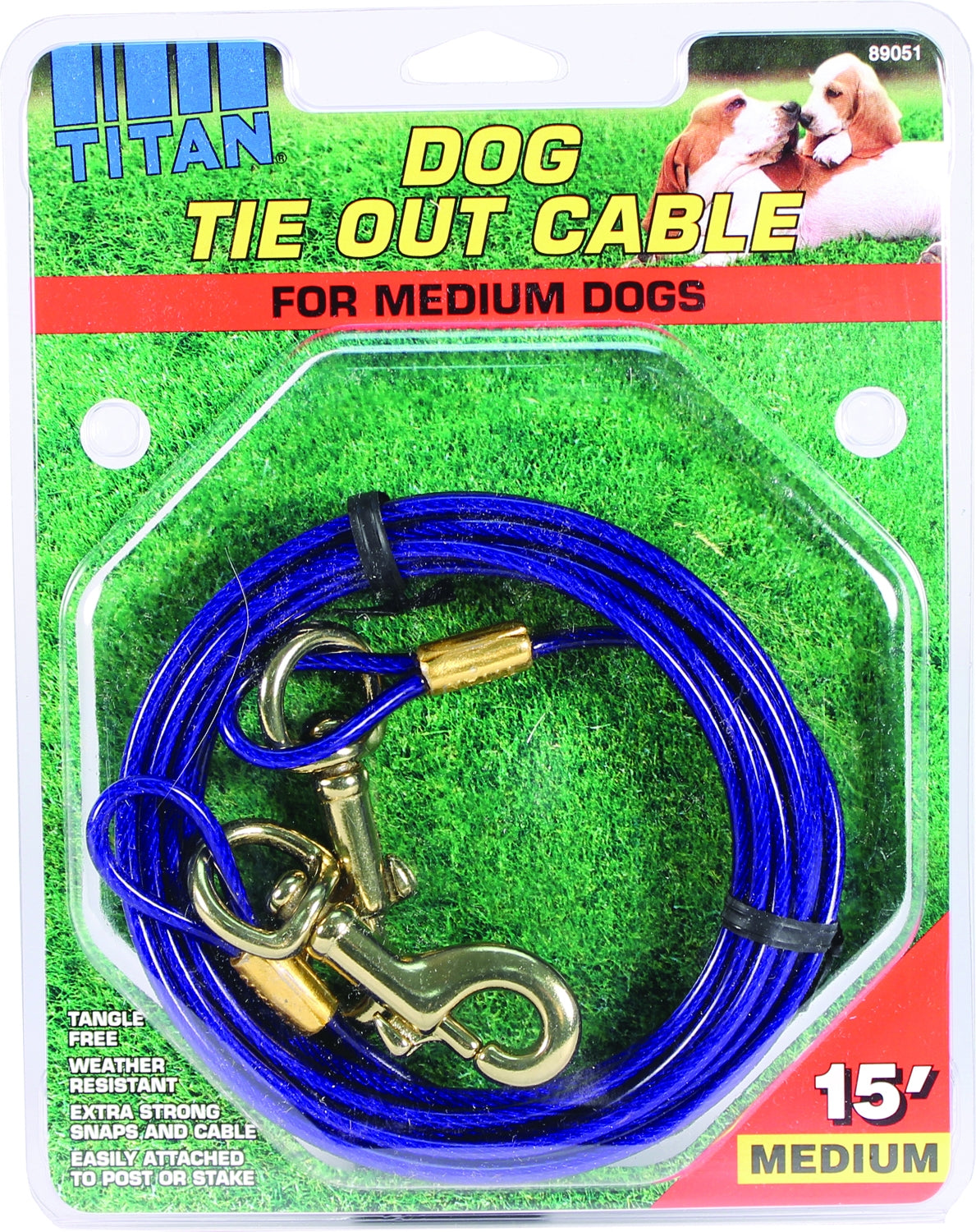 Titan Medium Cable Dog Tie Out