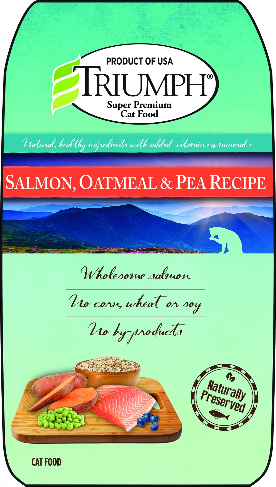 Triumph Triumph Salmon, Oatmeal, And Pea Cat Food