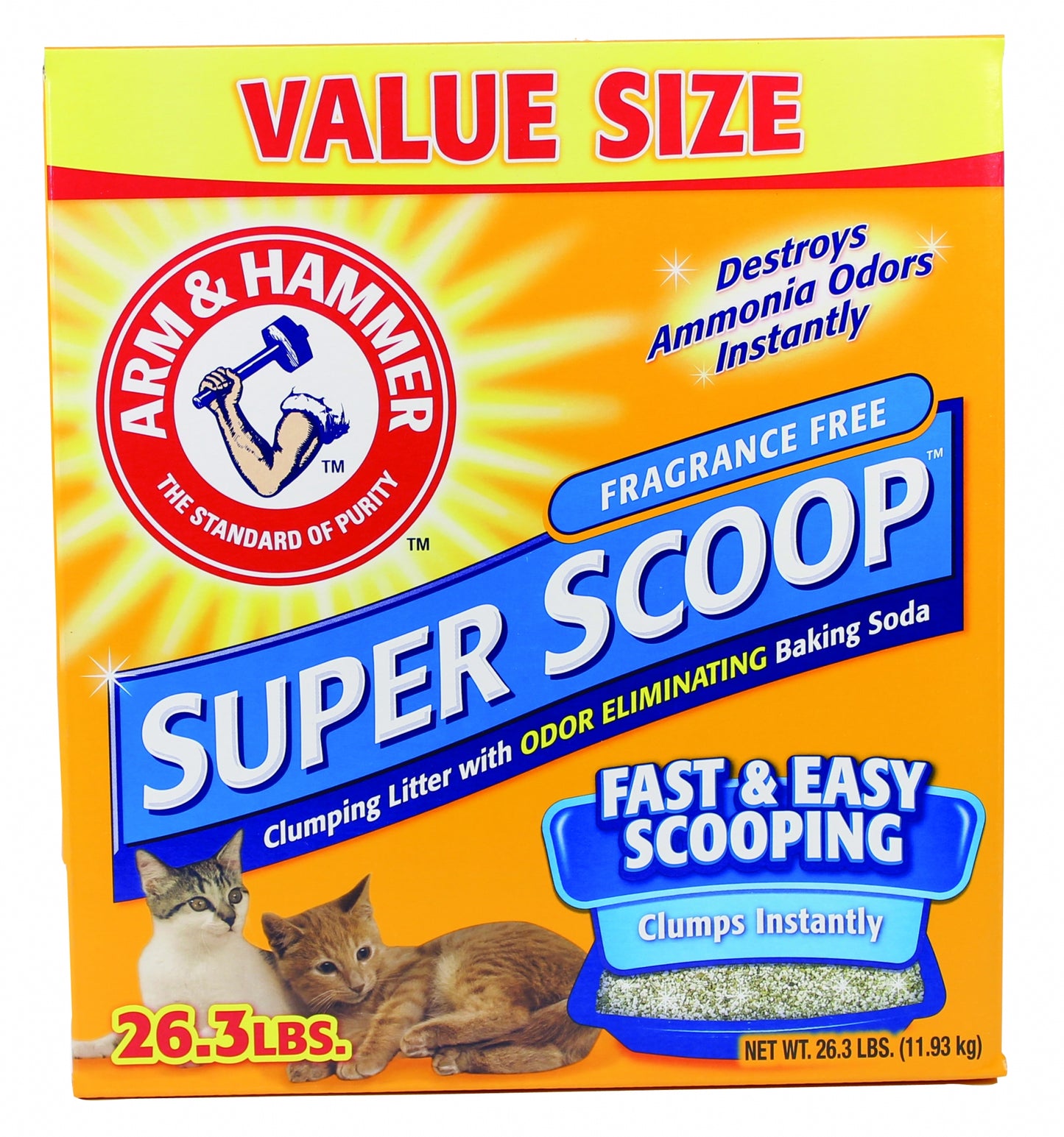 Arm & Hammer Super Scoop Unscented Litter