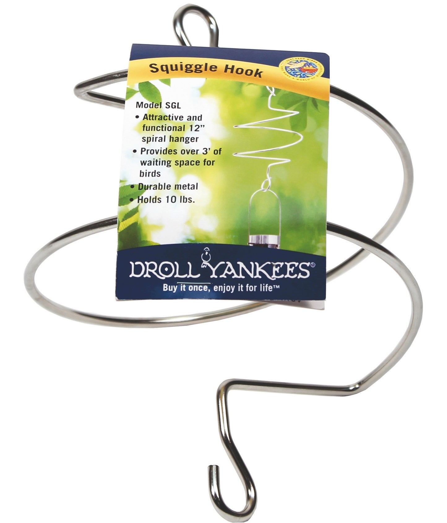 Squiggle Bird Feeder Hook